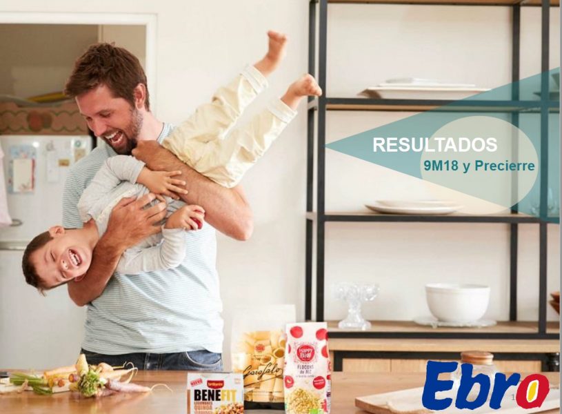 Presentación relativa a los resultados del Grupo Ebro Foods