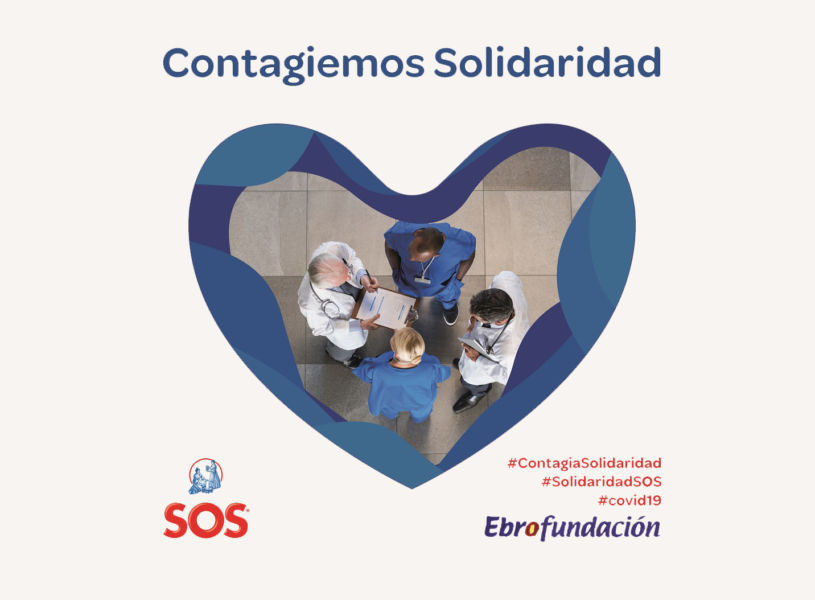 Ebro channels one million euros through its Arroz SOS brand for the battle against Covid-19